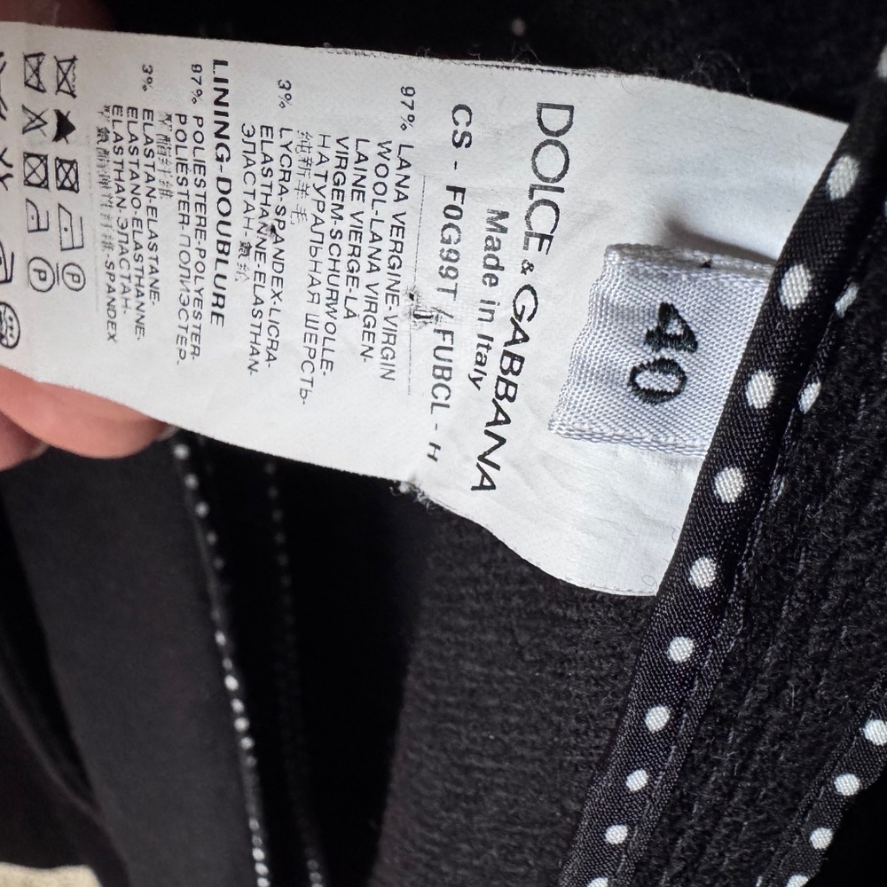 Vintage Dolce&Gabbana Coat - Picture 4 of 5